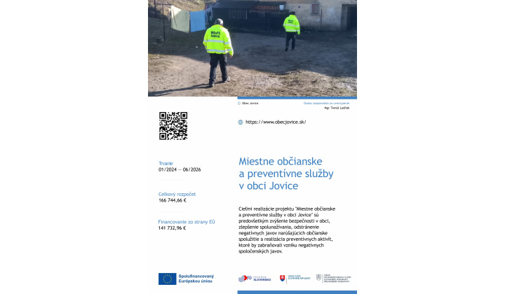 Fotka - Miestne občianske a preventívne služby